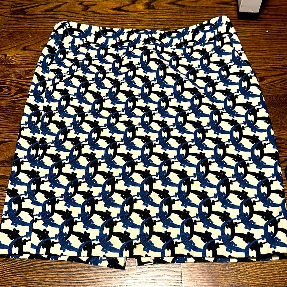 Jcrew Collection Lizard pencil skirt